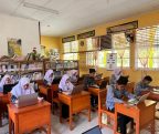 Semangat Berprestasi! Siswa MTsN 17 Tanah Datar Antusias Ikuti Simulasi OSN