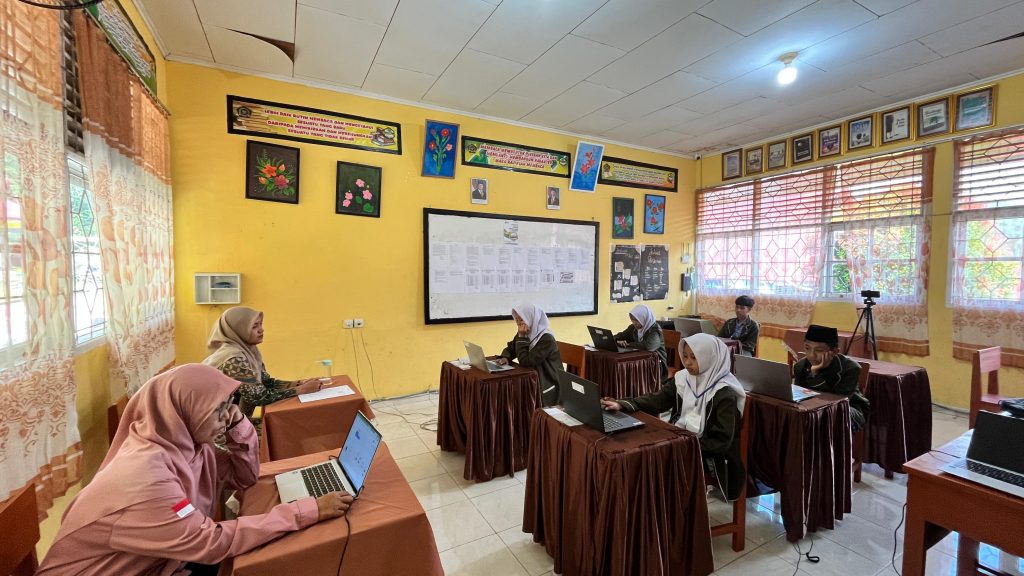 Pelaksanaan OSN-K SMP/MTs 2026 di MTsN 17 Tanah Datar Berjalan Lancar