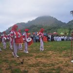 Drum Band MTsN 17 Tanah Datar Semarakkan Pekan Muharram Kecamatan Rambatan di Nagari III Koto