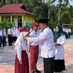Hari Pertama Sekolah, MTsN 17 Tanah Datar Gelar Upacara Bendera dan Resmi Buka MATAMUDA Tahun Pelajaran 2026/2027